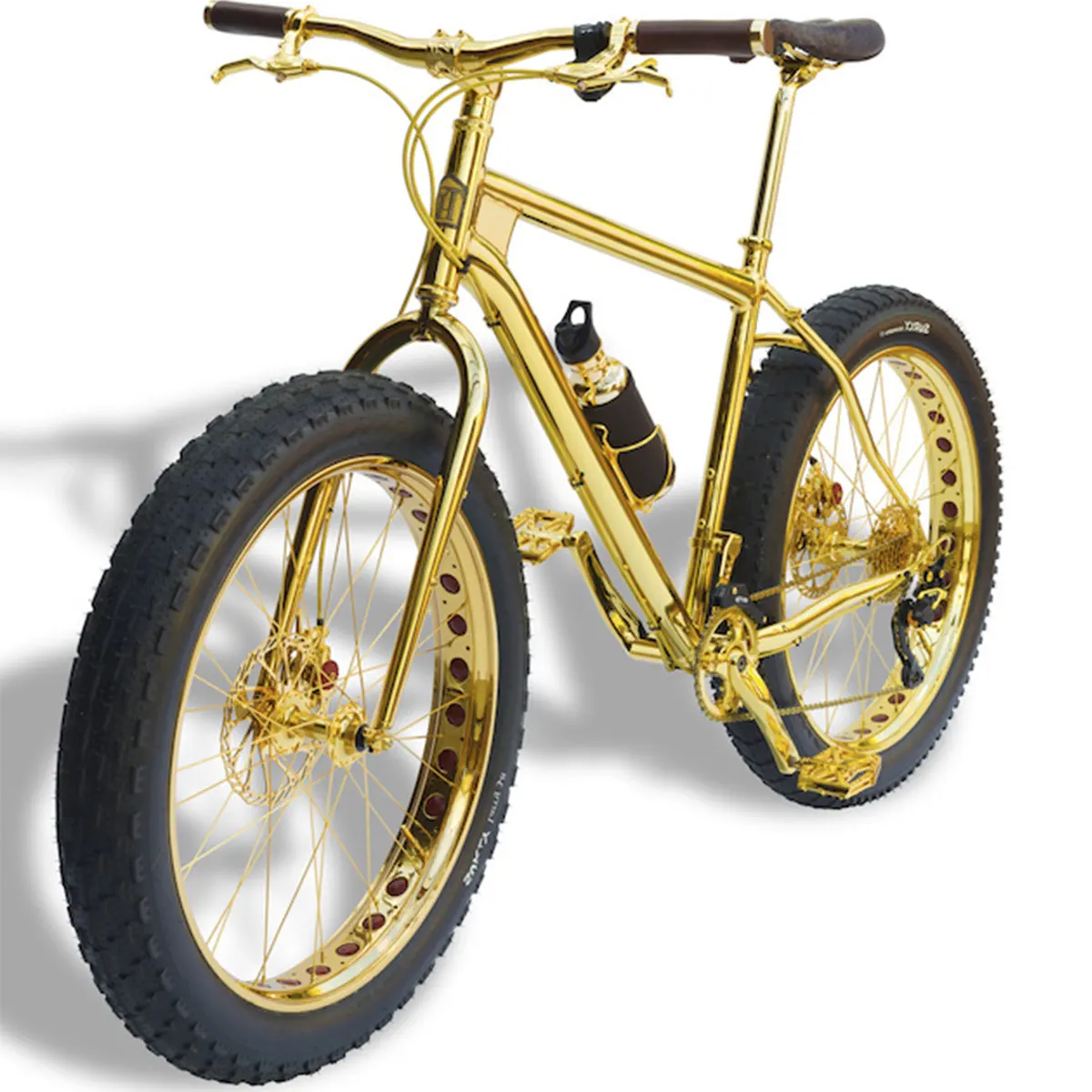 24K Gold Extreme Mountain Bike