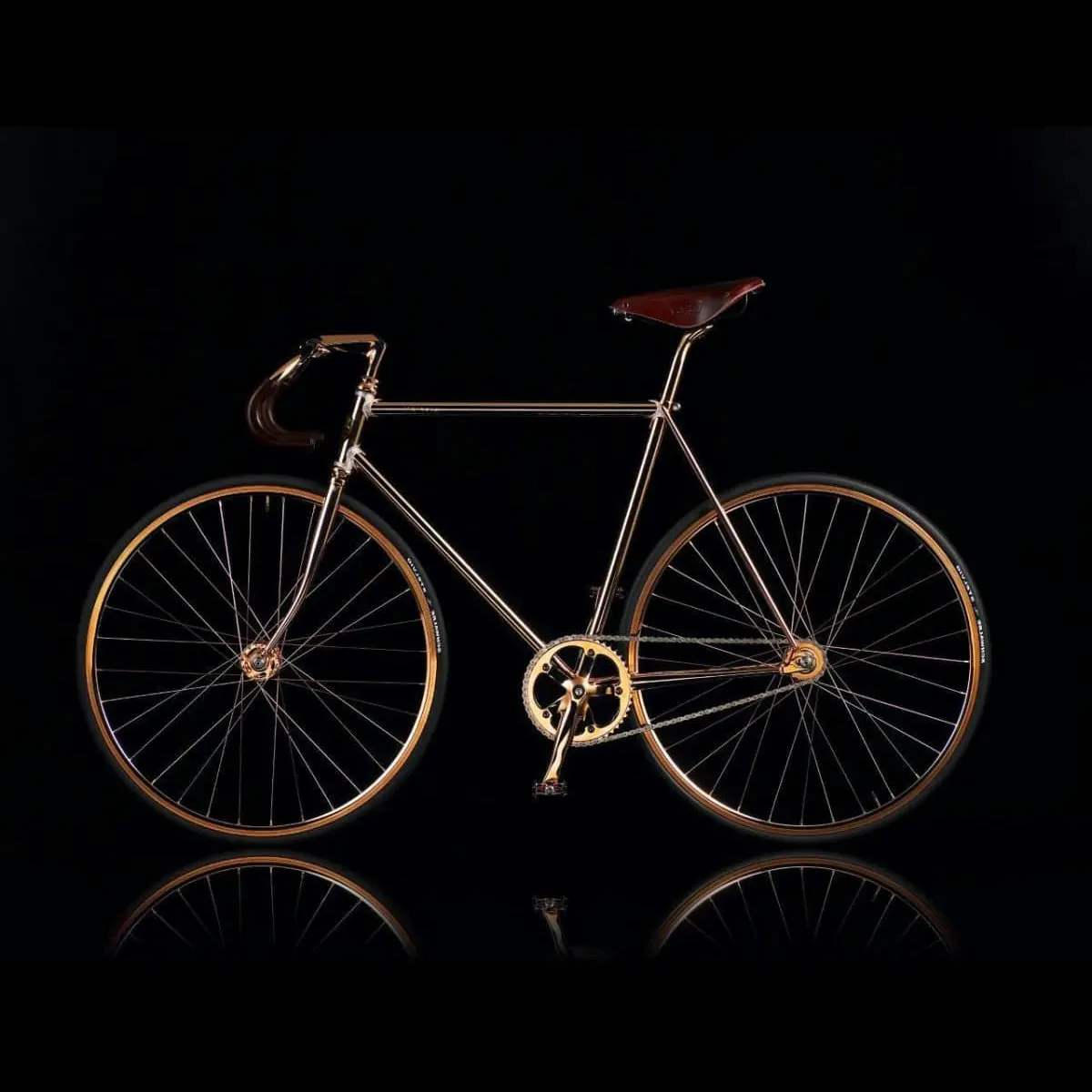 Aurumania Crystal Edition Gold Bike